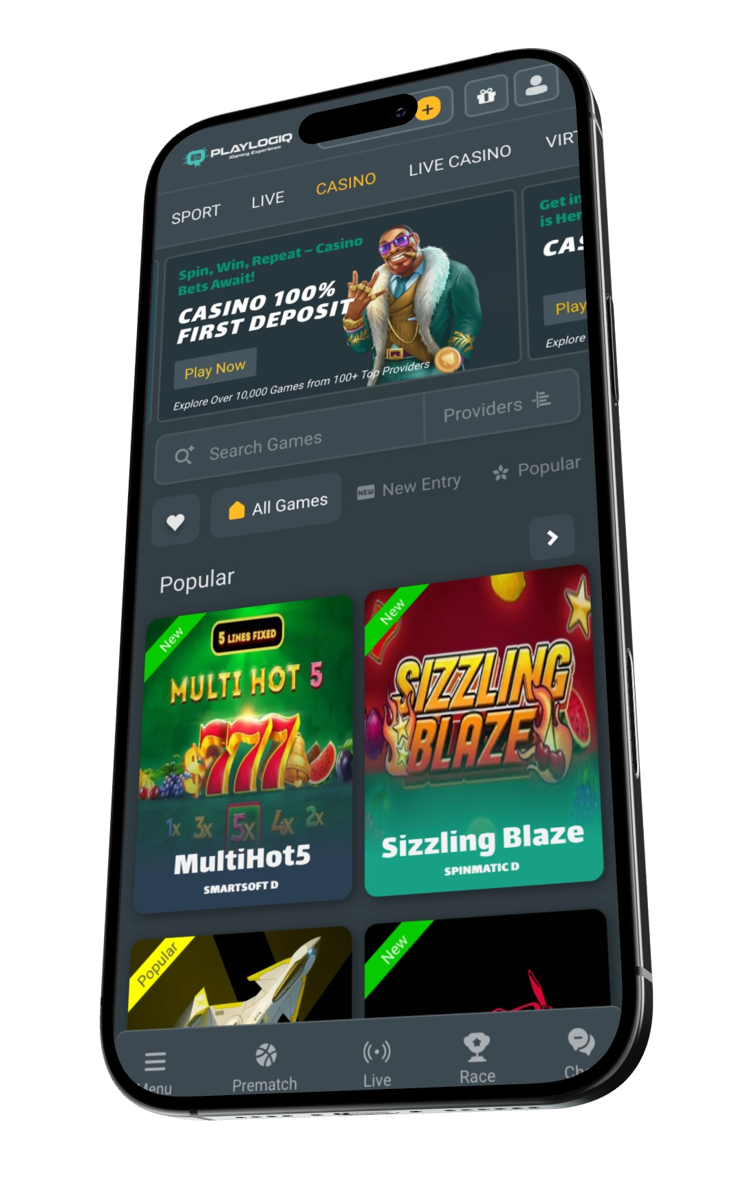 PlaylogiQ Solution for B2B Gambling