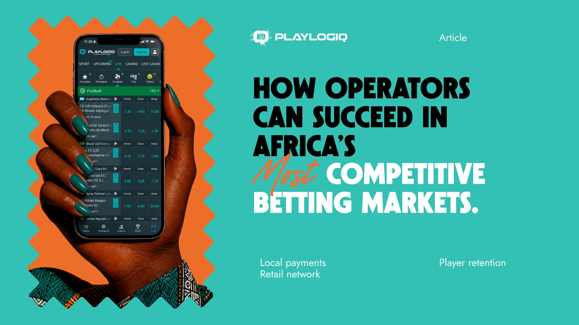 How Operators Can Succeed in Africa's Most Competitive Betting Markets